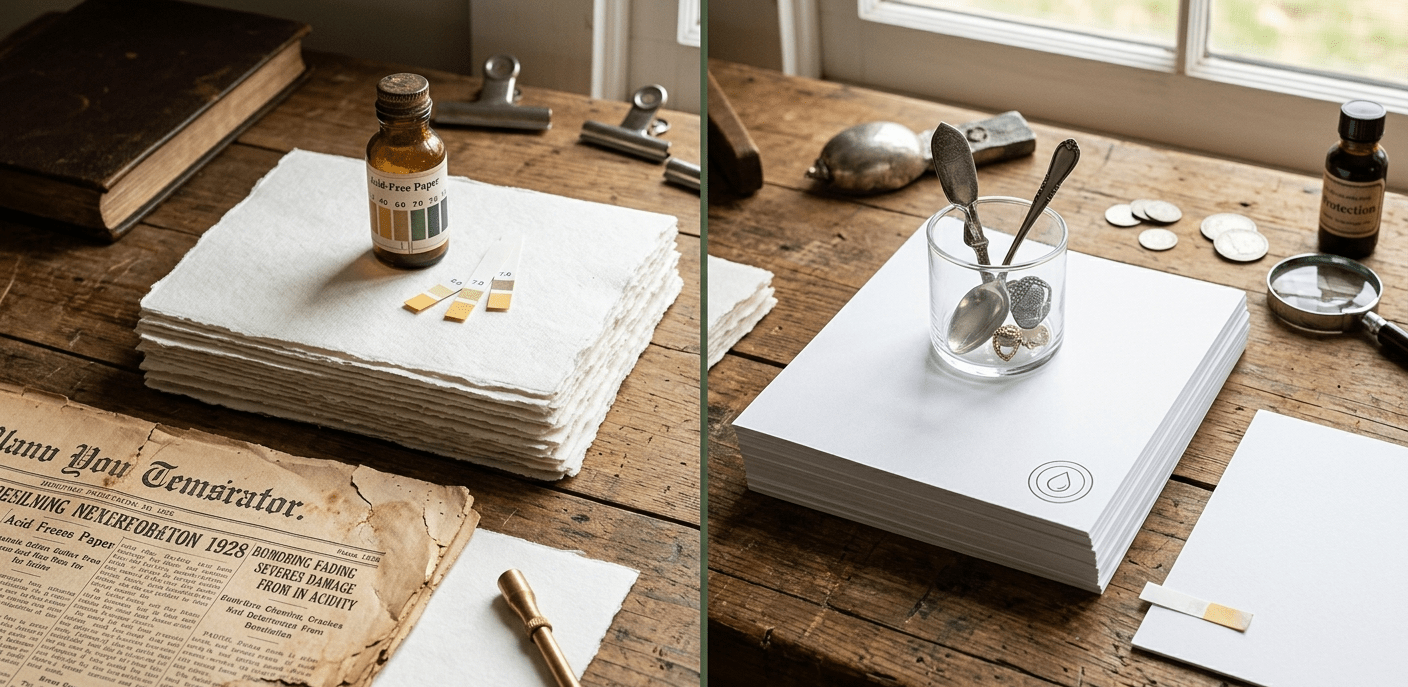 Acid-Free vs Sulfur-Free Paper