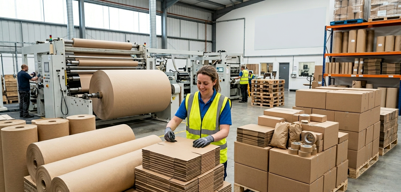 Sustainable Packaging Paper Suppliers for E-Commerce