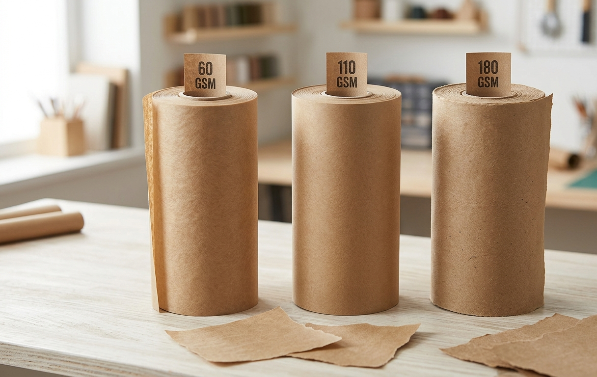 Kraft Paper GSM and Weight
